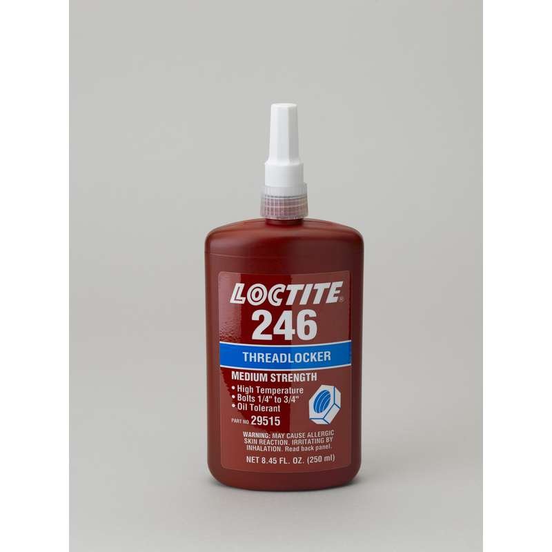 LOCTITE 246 Vysokoteplotní zajišťovač závitů se střední pevností - 250 ml | hanak-trade.cz